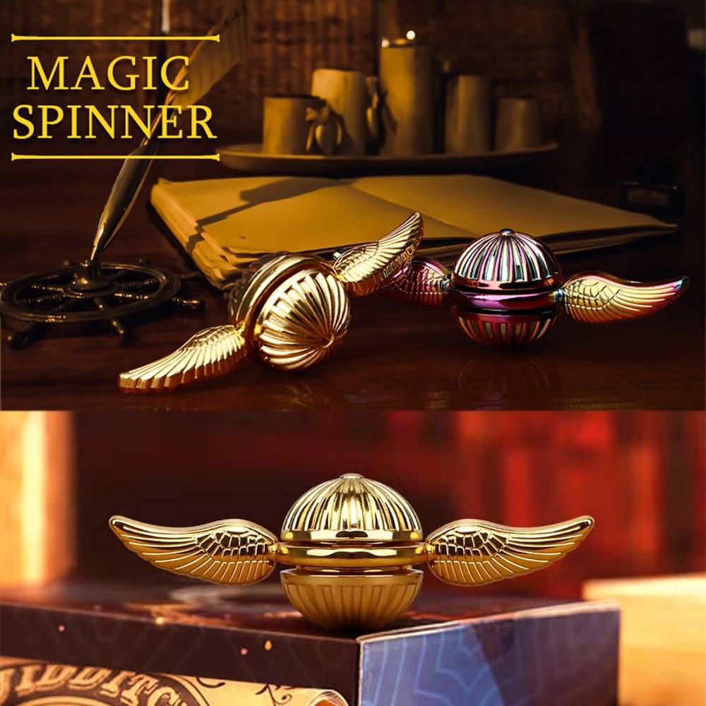 Spinner Snitch Dorada Harry Potter